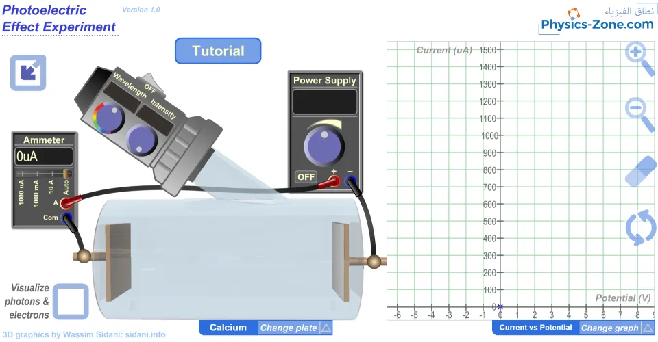Photoelectric Effect Simulation